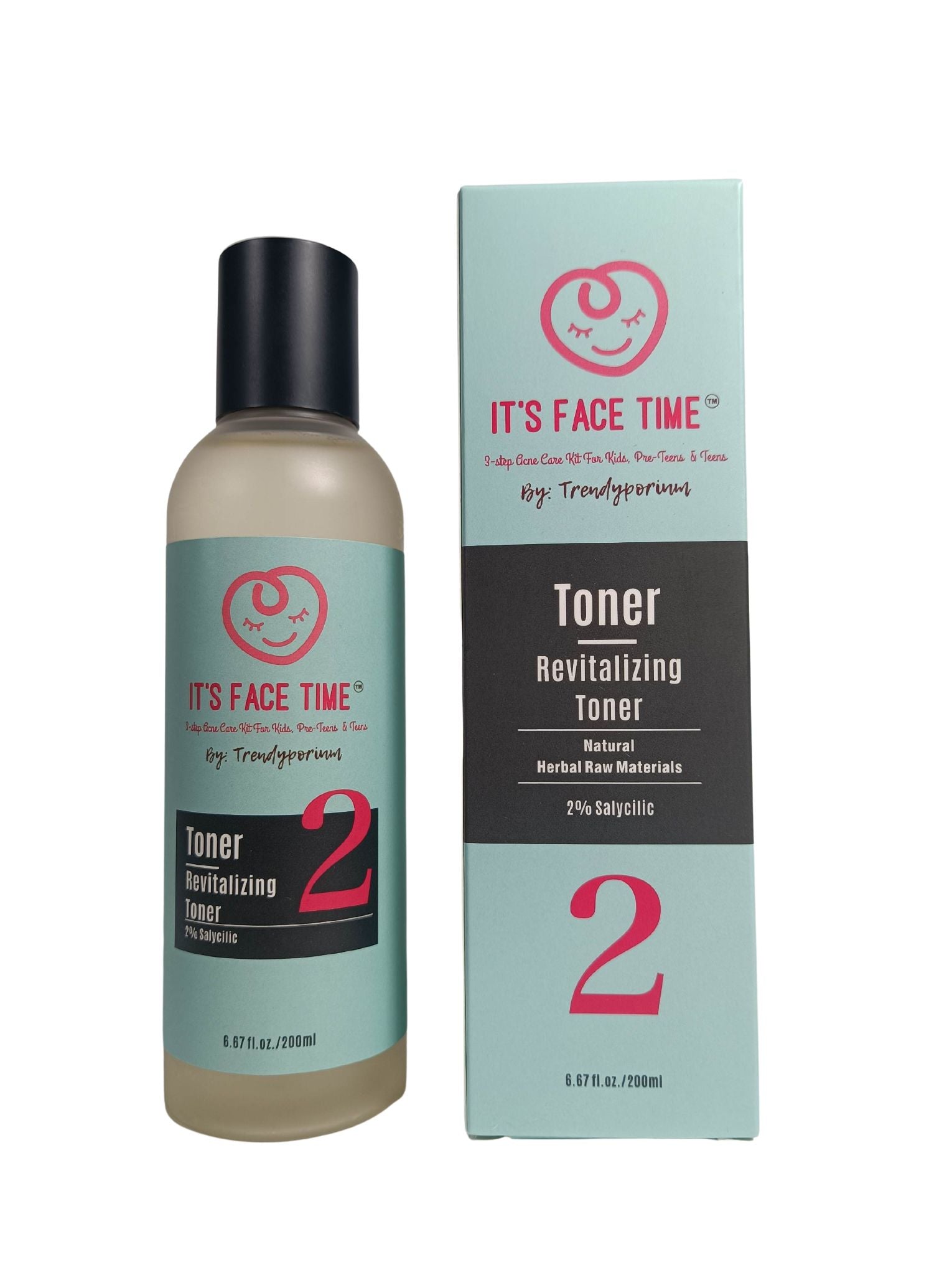 It’s Face Time™ 3-Step Acne Care Kit for Kids, Pre-Teens & Teens